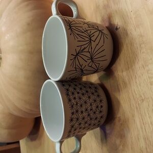 IKEA Ungdom Black / White Starburst Maria Vinka  Mugs